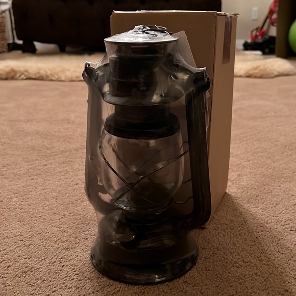 Rustic antique LED Battery lantern decoration Halloween camping tent fort kids - Picture 9 of 11